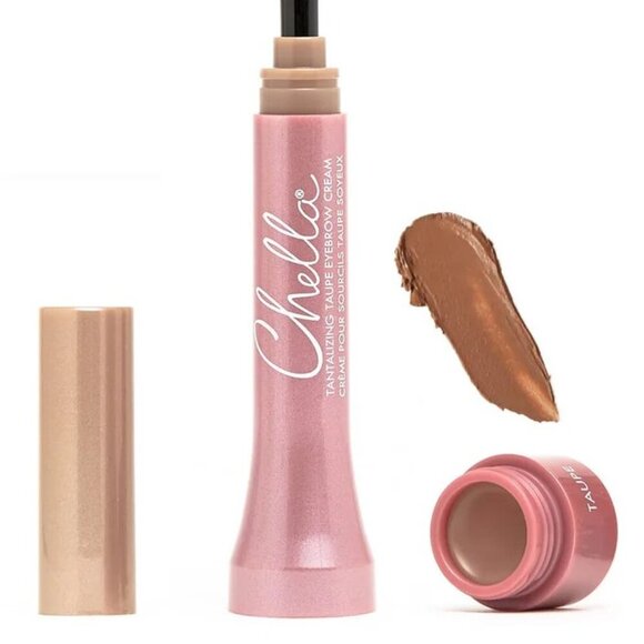 Chella Eyebrow Cream with built-in angled brush 1.5 G Tantalizing Taupe NEW - Picture 2 of 3